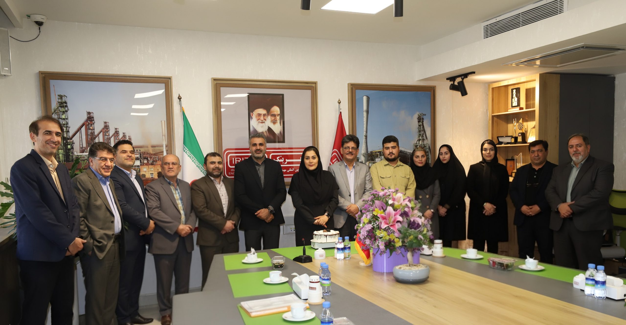 برگزاری مراسم گرامیداشت روز ایمنی، بهداشت و محیط زیست در شرکت ایریتک
