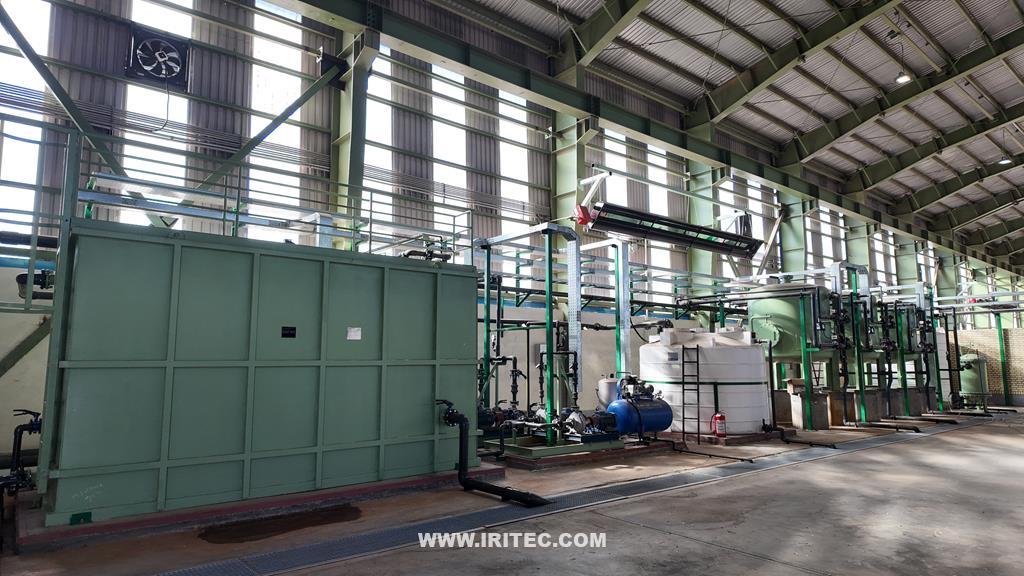 راهاندازی تصفیهخانه فاضلاب صنعتی احیا قائنات