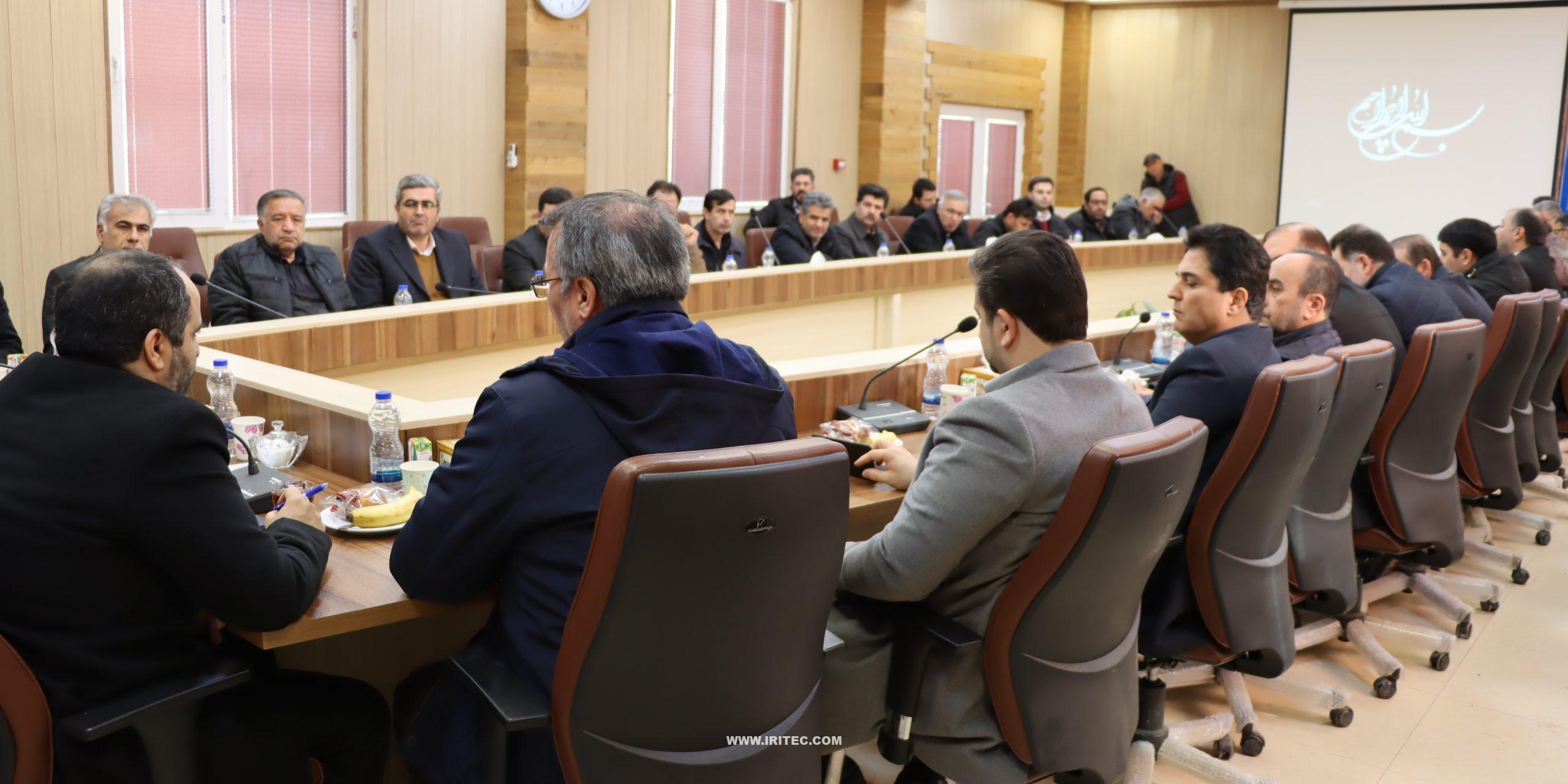 بازدید مدیرعامل شرکت ایریتک و استاندار اردبیل از پروژه آهن اسفنجی آرتاویل
