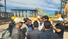 پای کار ایران هستیم/ حضور میدانی مدیرعامل ایریتک در پروژه اقلید در اوج تهاجم دشمن