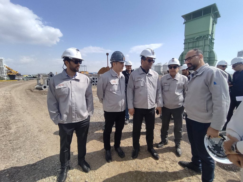 پایش میدانی روند پیشرفت پروژه احیاء اردبیل توسط مدیرعامل ایریتک