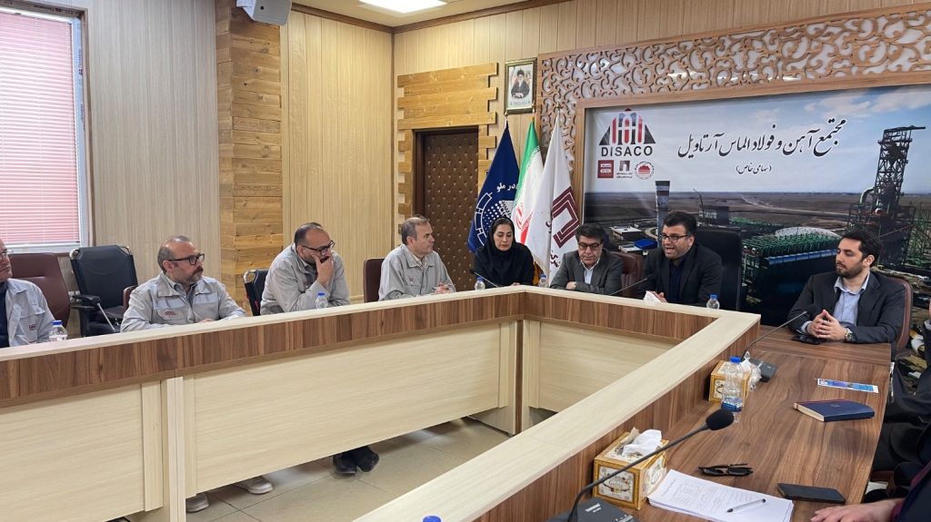 پایش میدانی روند پیشرفت پروژه احیاء اردبیل توسط مدیرعامل ایریتک