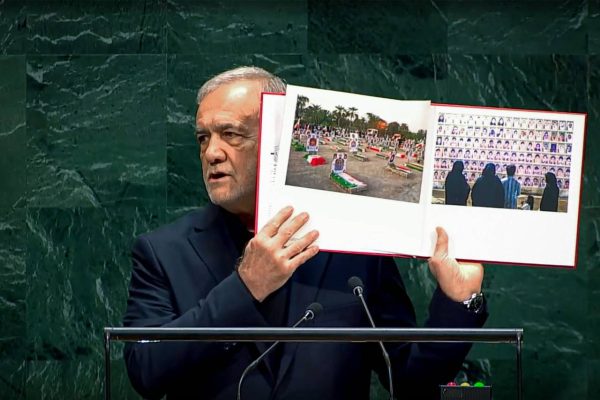 اتابک دکتر پزشکیان در سازمان ملل پیام ایران مقتدر و عزتمند را به جهان رساند